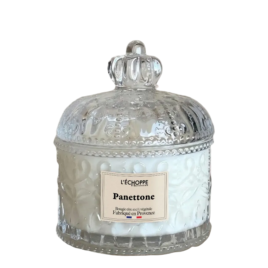 candela profumata panettone