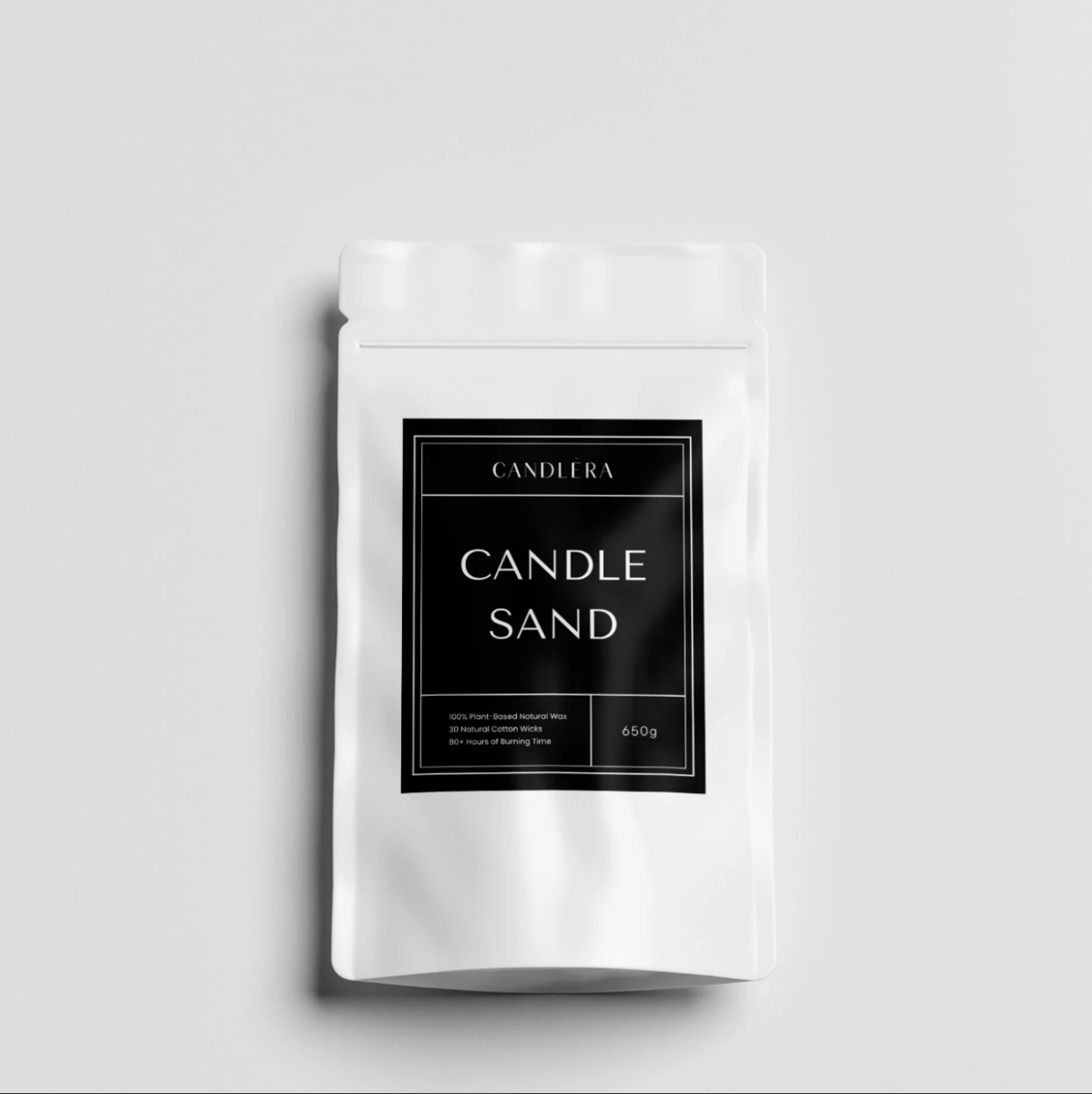 CANDLE SAND - Candela Sabbia +30 stoppini - Infinity Concept Store