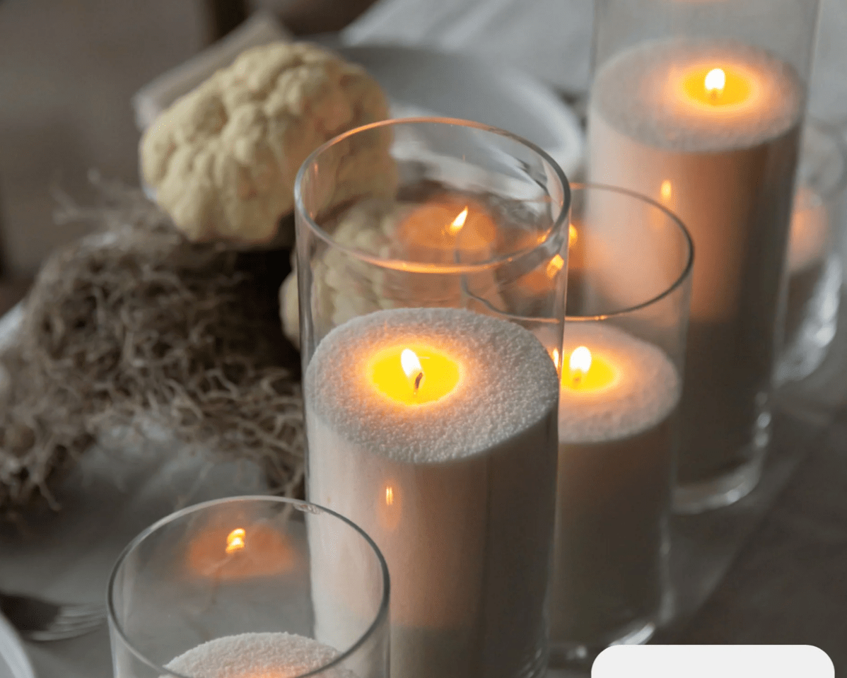 CANDLE SAND - Candela Sabbia +30 stoppini - Infinity Concept Store