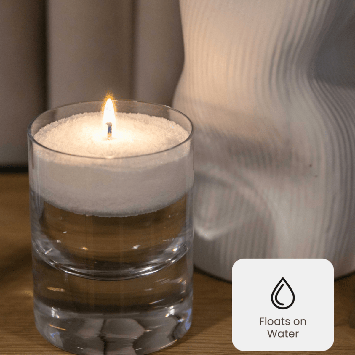 CANDLE SAND - Candela Sabbia +30 stoppini - Infinity Concept Store