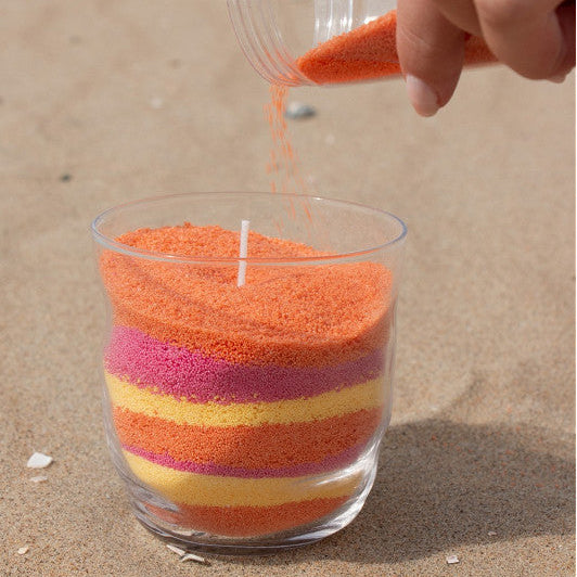 Sabbia di Cera per Candele Set 3 Colori Multicolor - HS