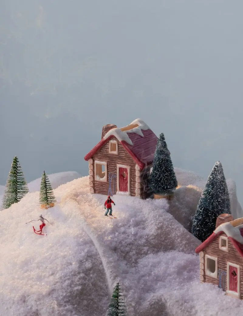 CASETTA PER INCENSO - CERAMIC VILLAGE - Alpine Chalet - Infinity Concept Store