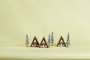 CASETTA PER INCENSO - CERAMIC VILLAGE - Nordic Cabin Style - Infinity Concept Store