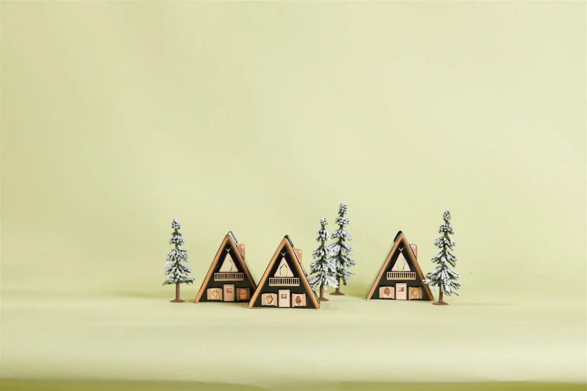 CASETTA PER INCENSO - CERAMIC VILLAGE - Nordic Cabin Style - Infinity Concept Store