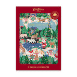 Cath Kidston Christmas Legends x 3 Disegni Pacco da 9 Cards