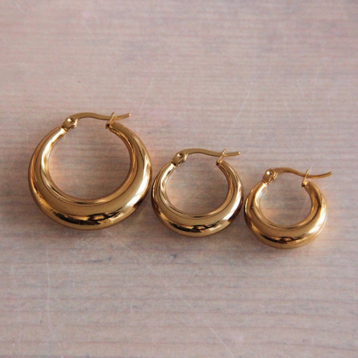 Cerchio Medium 19 mm — oro - Infinity Concept Store