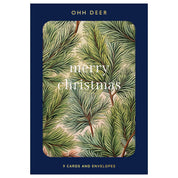 Christmas Tree Botanical x 3 Disegni Pacco da 9 Cards - Infinity Concept Store