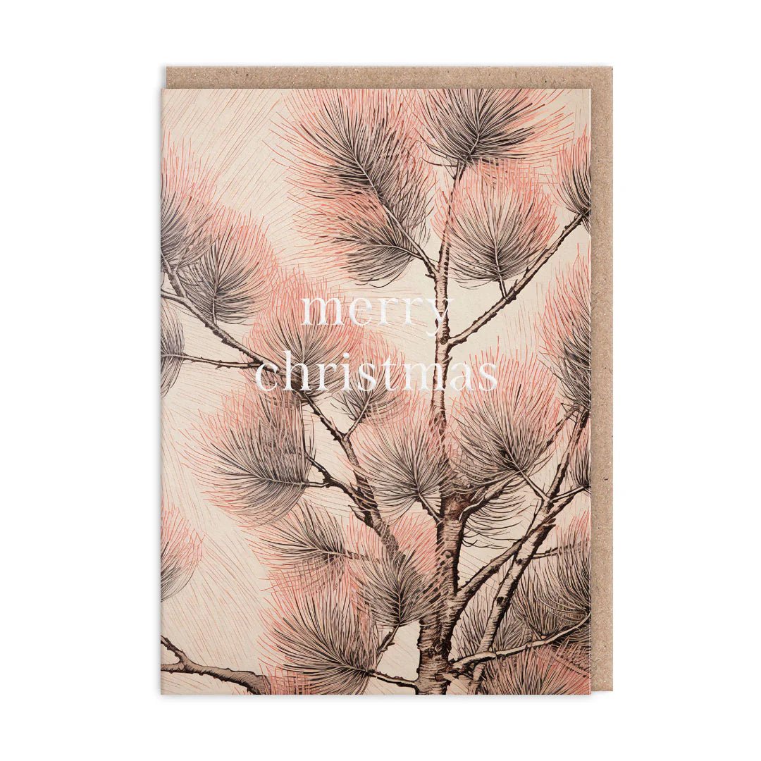 Christmas Tree Botanical x 3 Disegni Pacco da 9 Cards - Infinity Concept Store