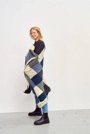 Coperta con intarsio Killala Aran - Infinity Concept Store