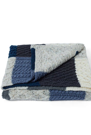 Coperta con intarsio Killala Aran - Infinity Concept Store