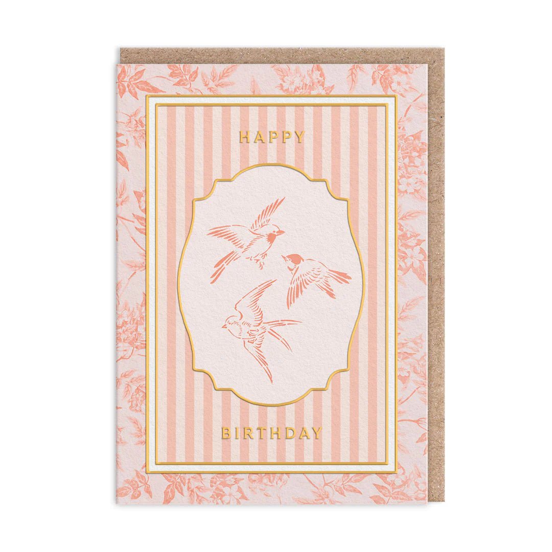 Cottagecore Collection of Birds Greeting Card - Infinity Concept Store