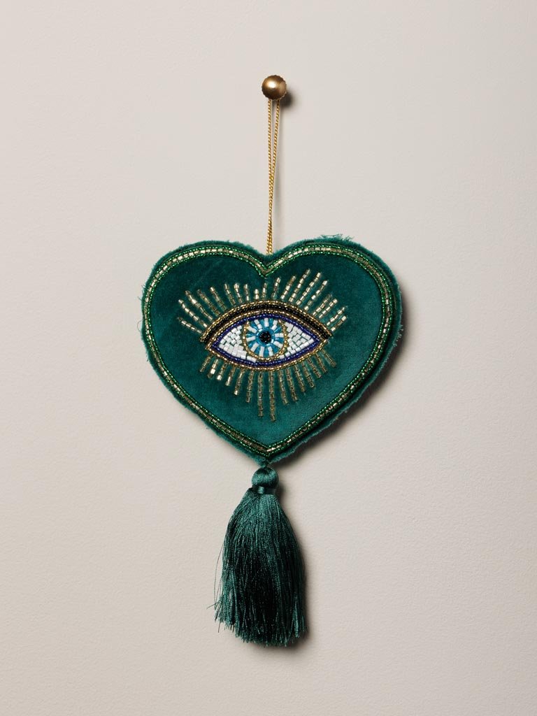 CUORE IN VELLUTO DA APPENDERE - Infinity Concept Store
