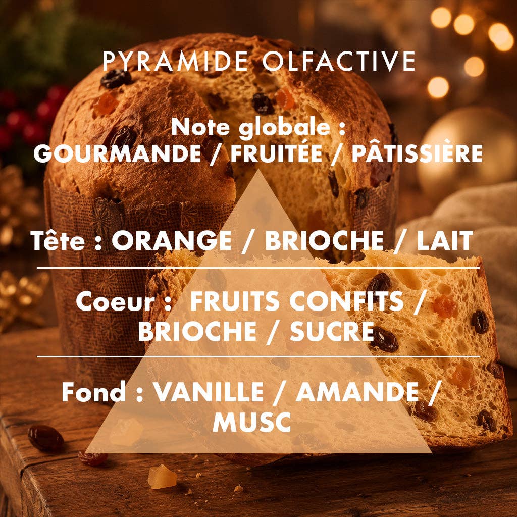 L’Échoppe Buissonnière PANETTONE - Candela Profumata 180g