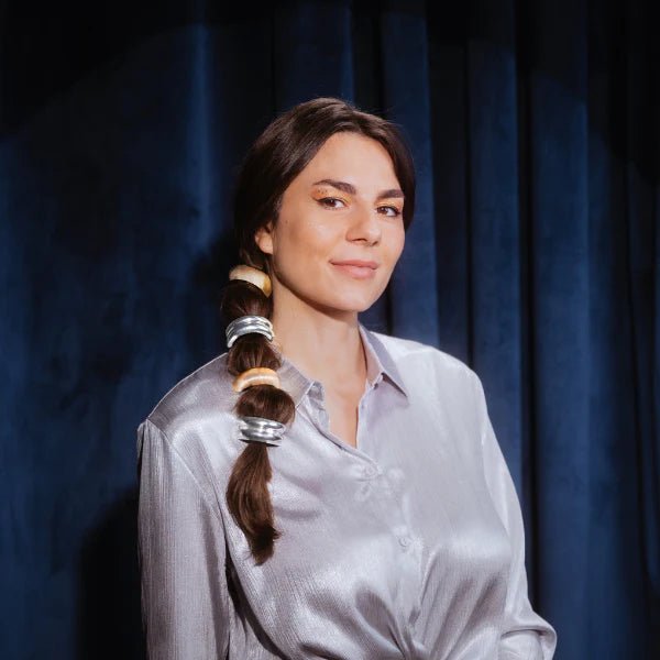 Elastico per capelli - HAIRTIE Eclipse Aurora Radiance - Infinity Concept Store