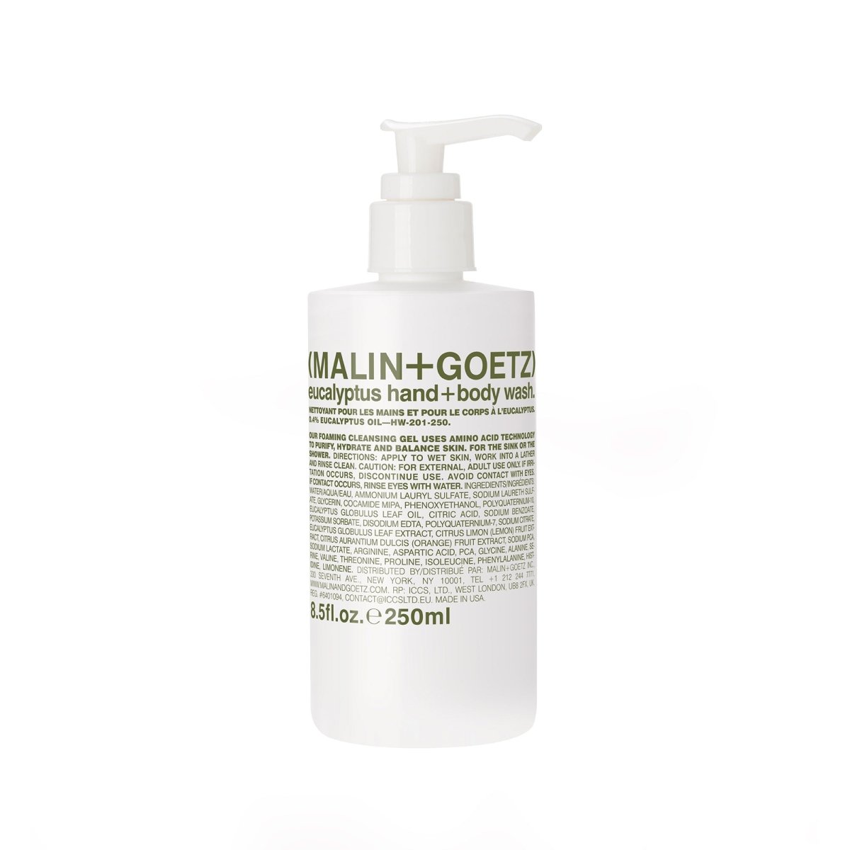 Eucalyptus hand+body wash - Detergente mani+corpo all'eucalipto - Infinity Concept Store