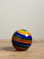 FERMACARTE SFERA A RIGHE COLORATE - Infinity Concept Store