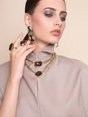 Girocollo Nefertiti Burgundy - Infinity Concept Store