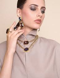 Girocollo Nefertiti Burgundy - Infinity Concept Store