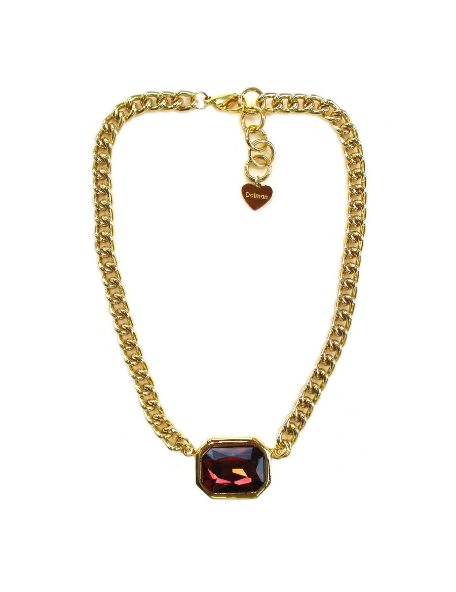 Girocollo Nefertiti Burgundy - Infinity Concept Store