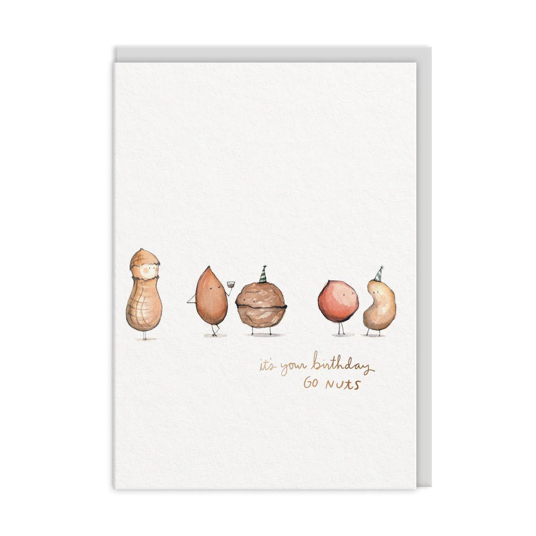 Go Nuts Greeting Card - Infinity Concept Store