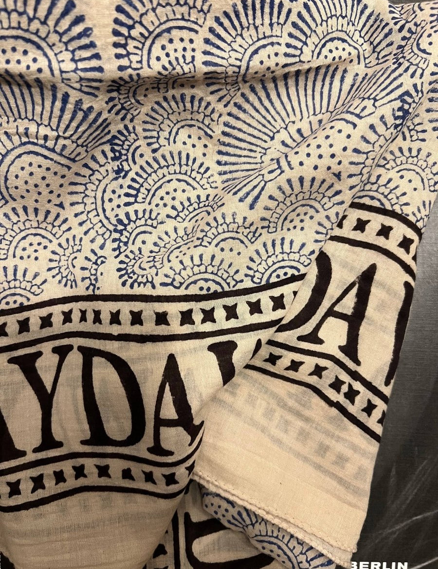 NUOVA INDIA BOHO COSMO BLU - 100cm x 100cm - Infinity Concept Store