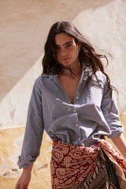 NUOVA SCIARPA BOHO FATTA A MANO ROSSO - 180cm x 110cm - Infinity Concept Store