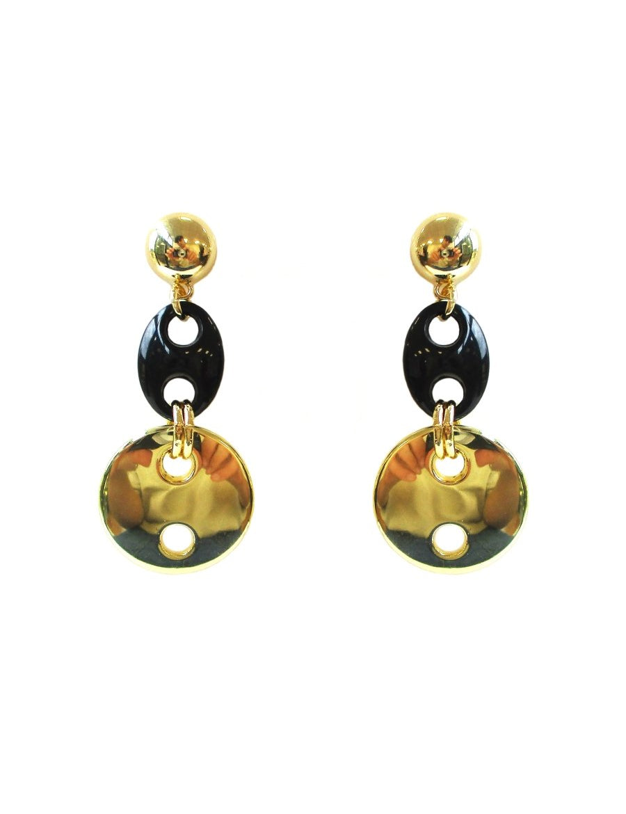 Orecchini Intensa nero - Infinity Concept Store