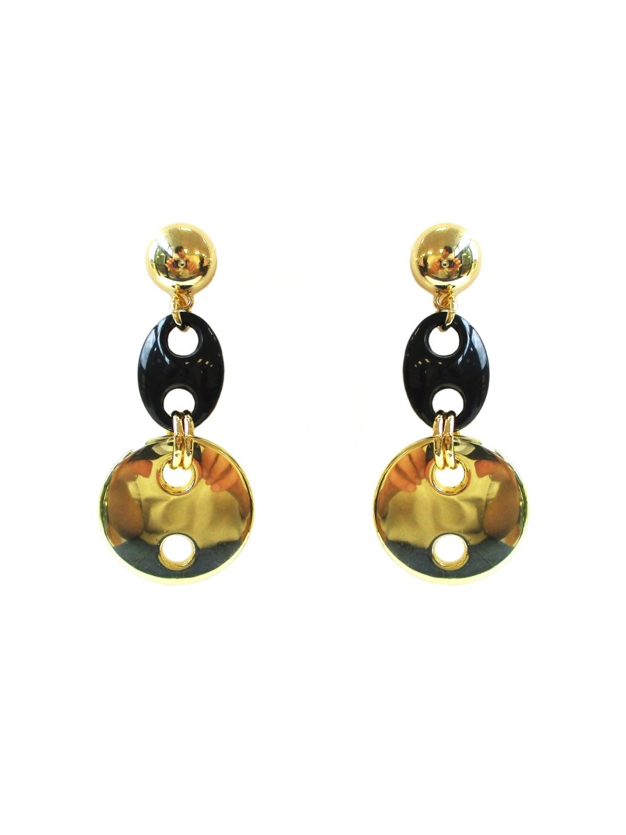 Orecchini Intensa nero - Infinity Concept Store