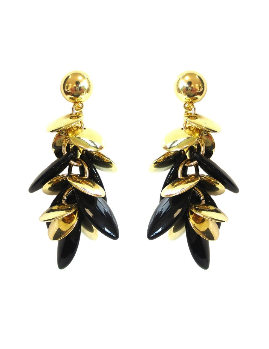 Orecchini Petalina nero - Infinity Concept Store
