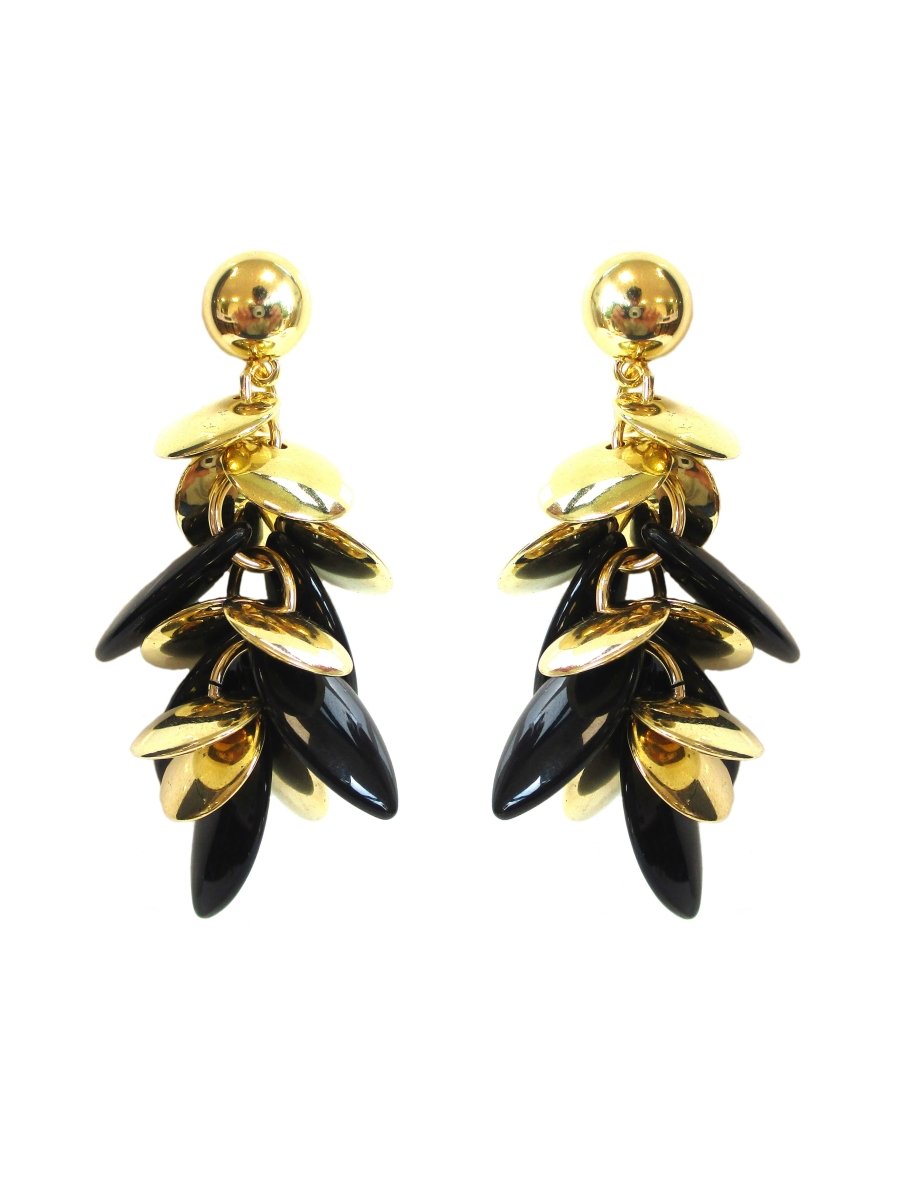 Orecchini Petalina nero - Infinity Concept Store