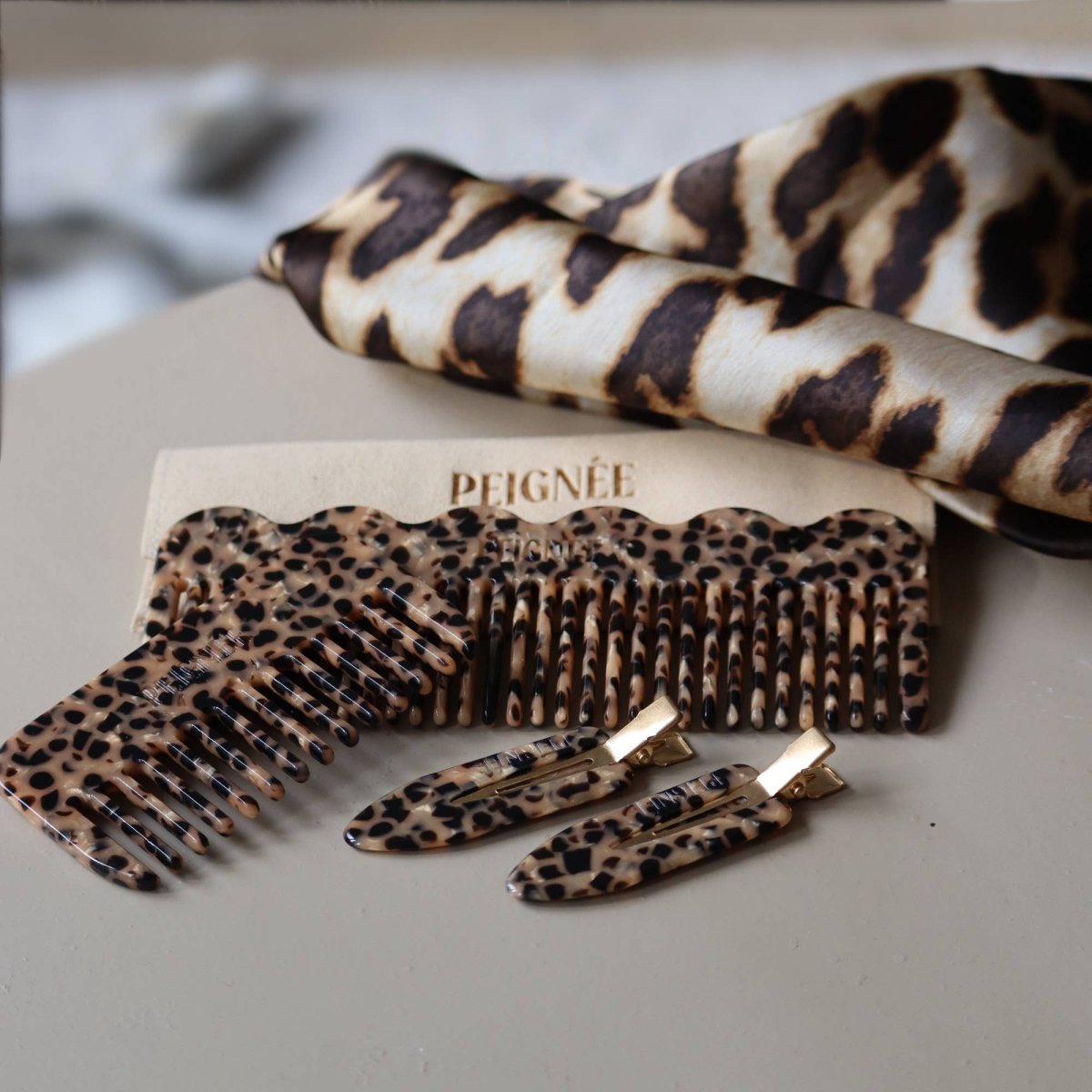 Pettine da viaggio - Leopardo - Infinity Concept Store