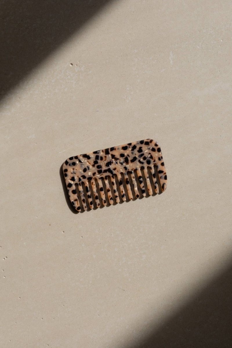 Pettine da viaggio - Leopardo - Infinity Concept Store
