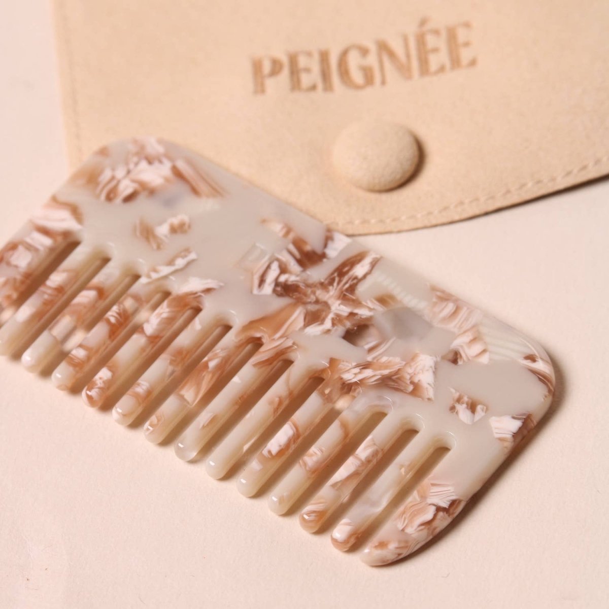 Pettine da viaggio - Nougat - Infinity Concept Store