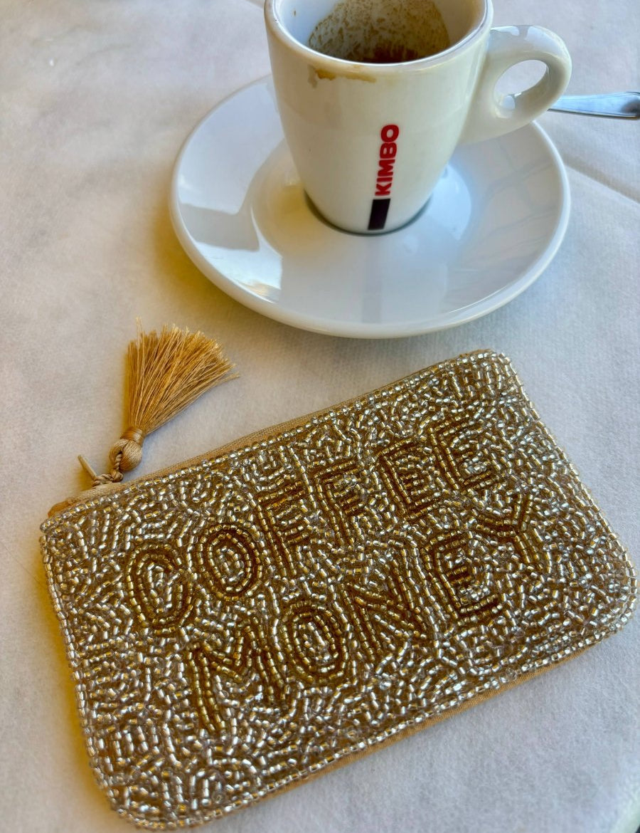 Portamonete con perline fatto a mano - Infinity Concept Store