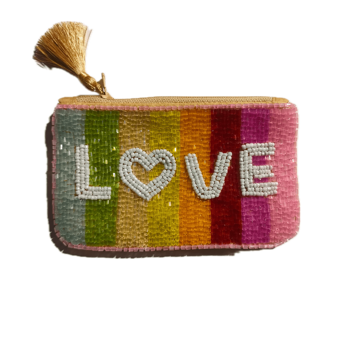 Portamonete con perline fatto a mano - Infinity Concept Store