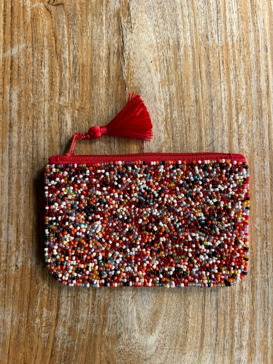 Portamonete con perline fatto a mano - Infinity Concept Store