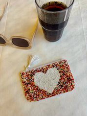 Portamonete con perline fatto a mano - Infinity Concept Store