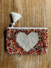 Portamonete con perline fatto a mano - Infinity Concept Store