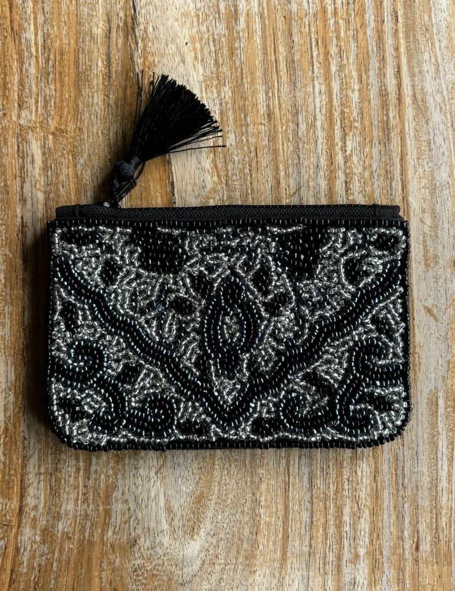 Portamonete con perline fatto a mano - Infinity Concept Store