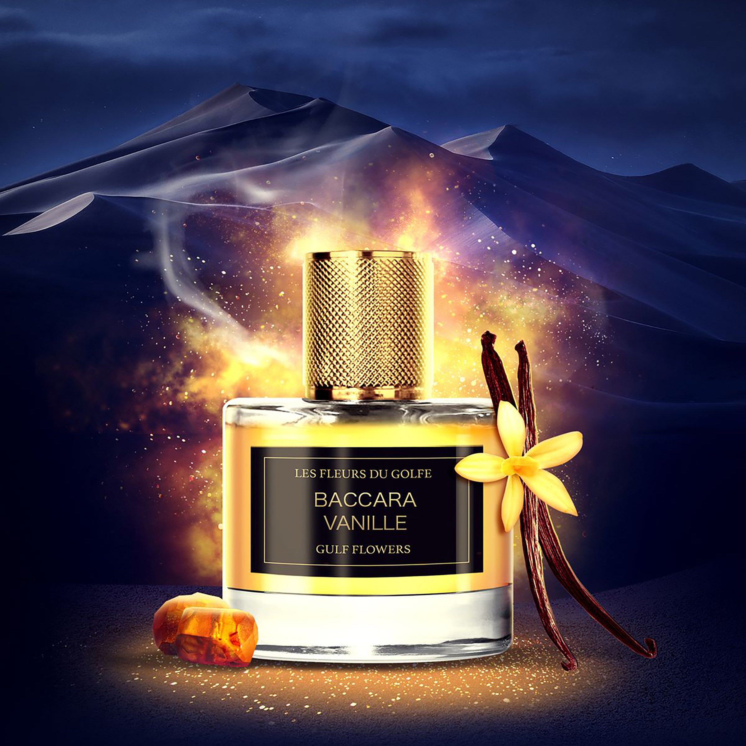 Les Fleurs du Golfe Baccara Vanille Extrait de Parfum