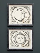 QUADRI LUNA E SOLE