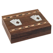 Scatola in legno carte da gioco - Infinity Concept Store
