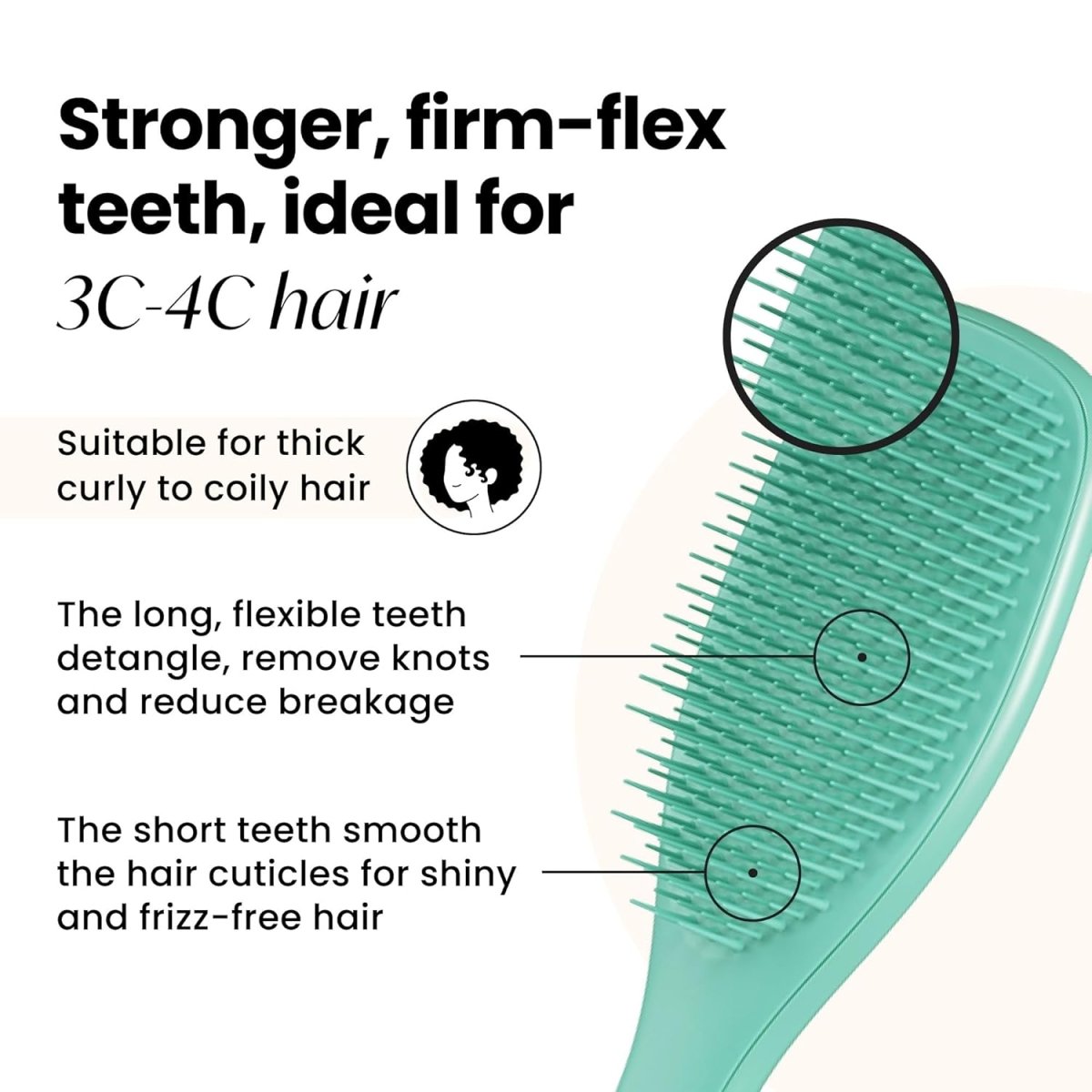 Spazzola Districante Capelli Ricci - The Ultimate Detangler Naturally Curly - Infinity Concept Store