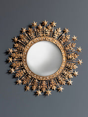 SPECCHIO CONVESSO CORNICE DI STELLE - Infinity Concept Store