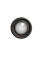 SPECCHIO CONVESSO NERO 23,5 CM - Infinity Concept Store