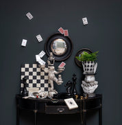 SPECCHIO CONVESSO NERO - Infinity Concept Store