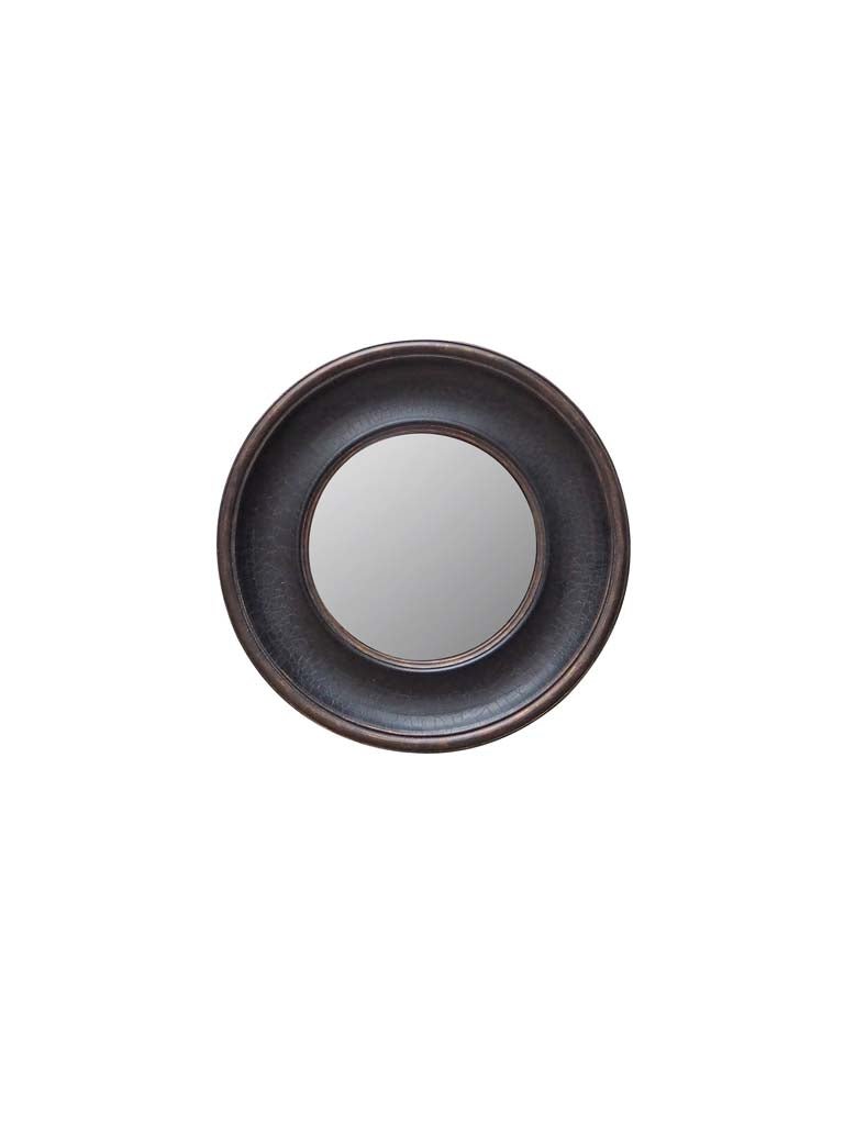 SPECCHIO CONVESSO NERO - Infinity Concept Store