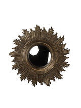 SPECCHIO CONVESSO ORO ANTICO