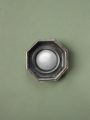 SPECCHIO CONVESSO OTTAGONALE NERO - Infinity Concept Store