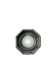 SPECCHIO CONVESSO OTTAGONALE NERO - Infinity Concept Store